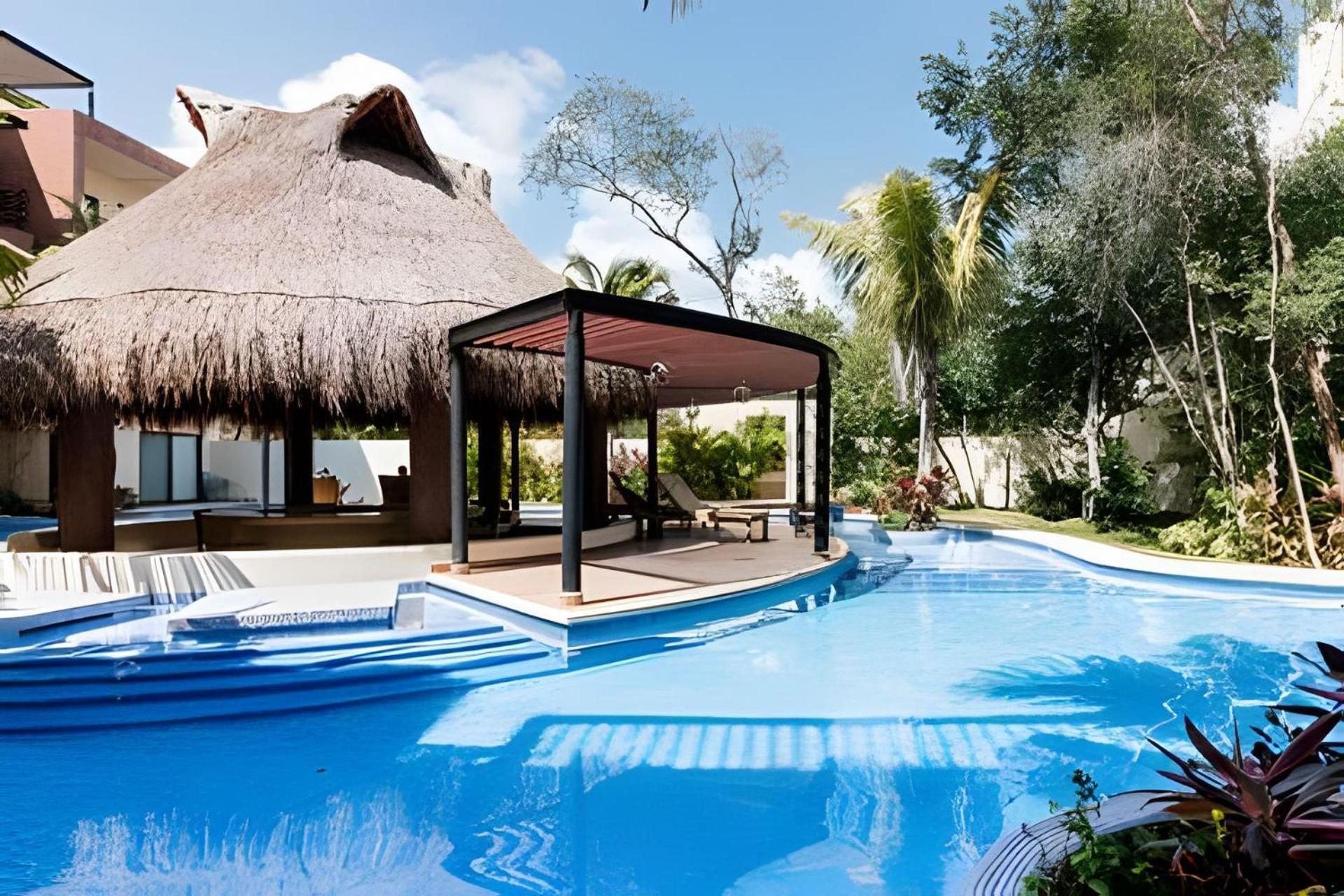 Ferienhaus Casa De Lujo Ka'an Maya Acceso Swimup A La Piscina Tulum